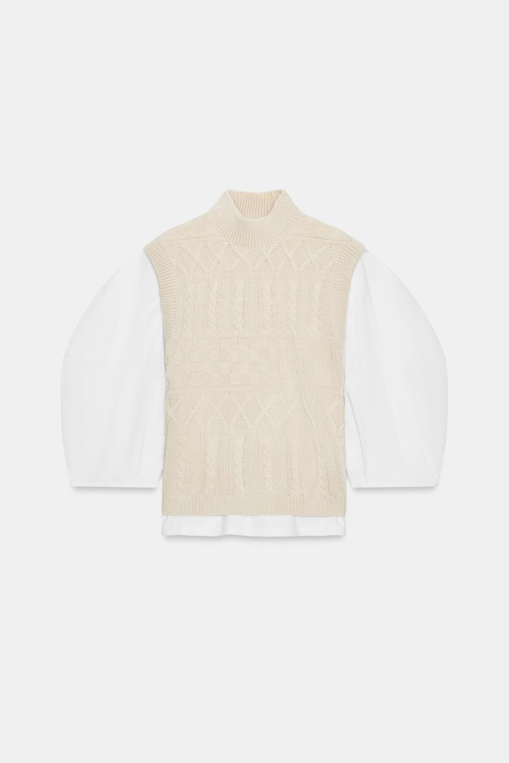 КОМБИНИРОВАННАЯ ФУТБОЛКА С ЖИЛЕТОМ