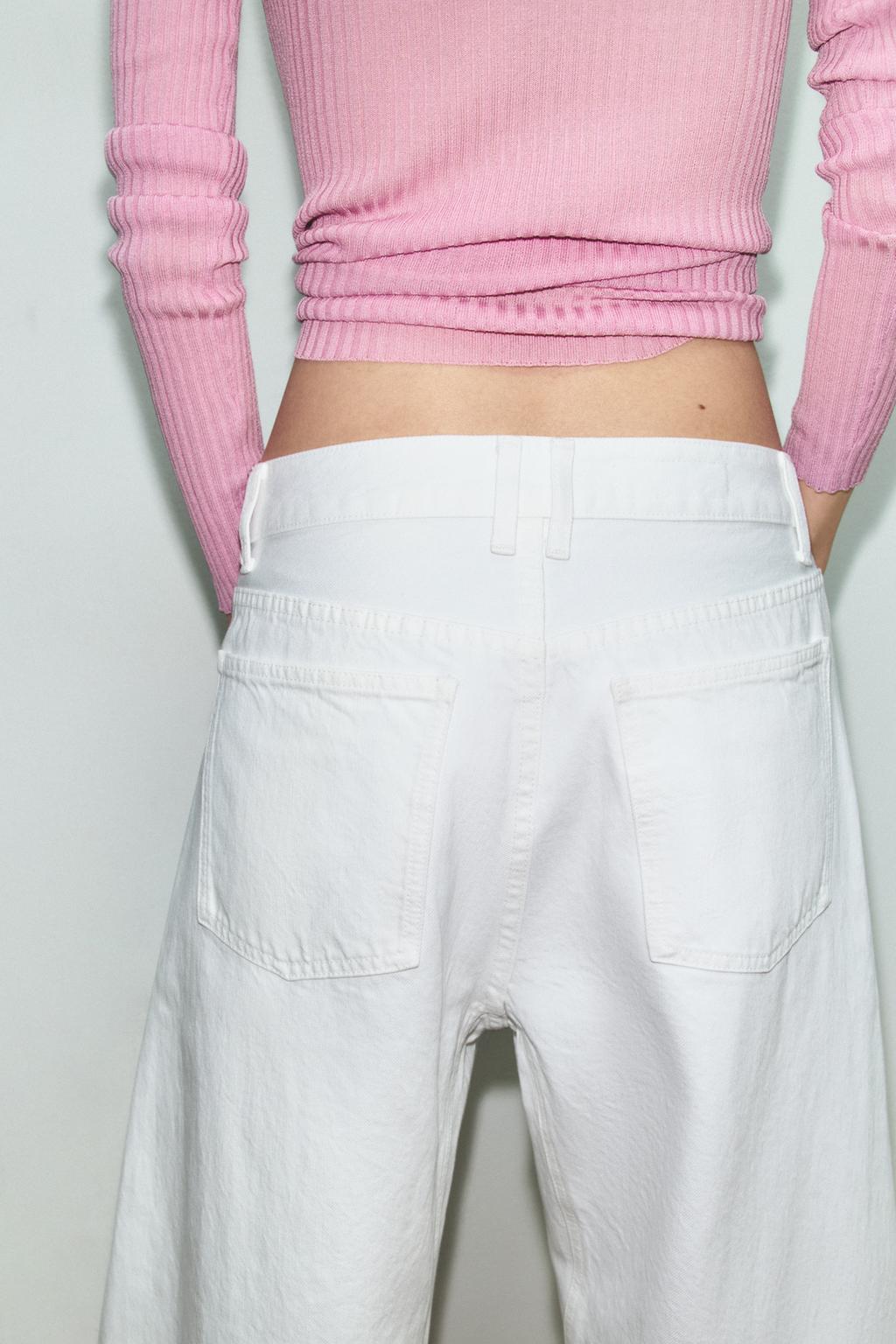 ДЖИНСЫ TRF BALLOON СО СРЕДНЕЙ ПОСАДКОЙ БЭГГИ