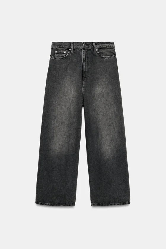 ДЖИНСЫ ZW COLLECTION СВОБОДНОГО КРОЯ BAGGY LEG С НИЗКОЙ ПОСАДКОЙ