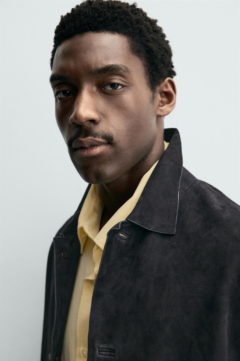 КУРТКА-РУБАШКА ИЗ ЗАМШИ