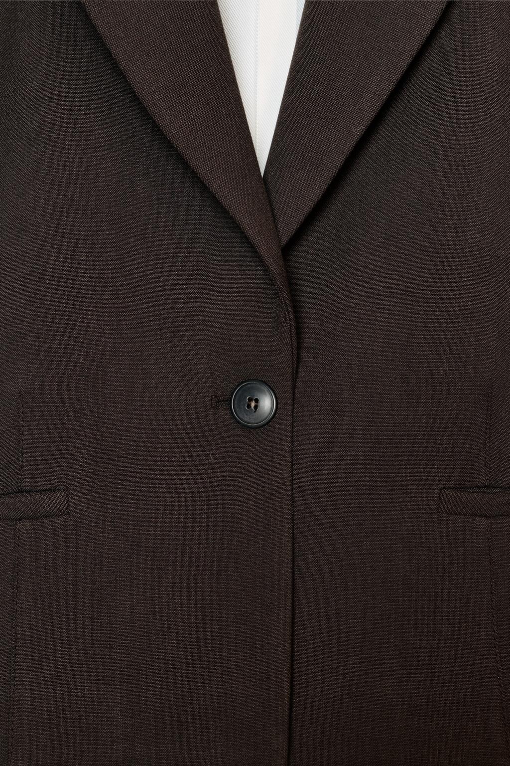 БЛЕЙЗЕР С ОБЪЕМНЫМИ РУКАВАМИ