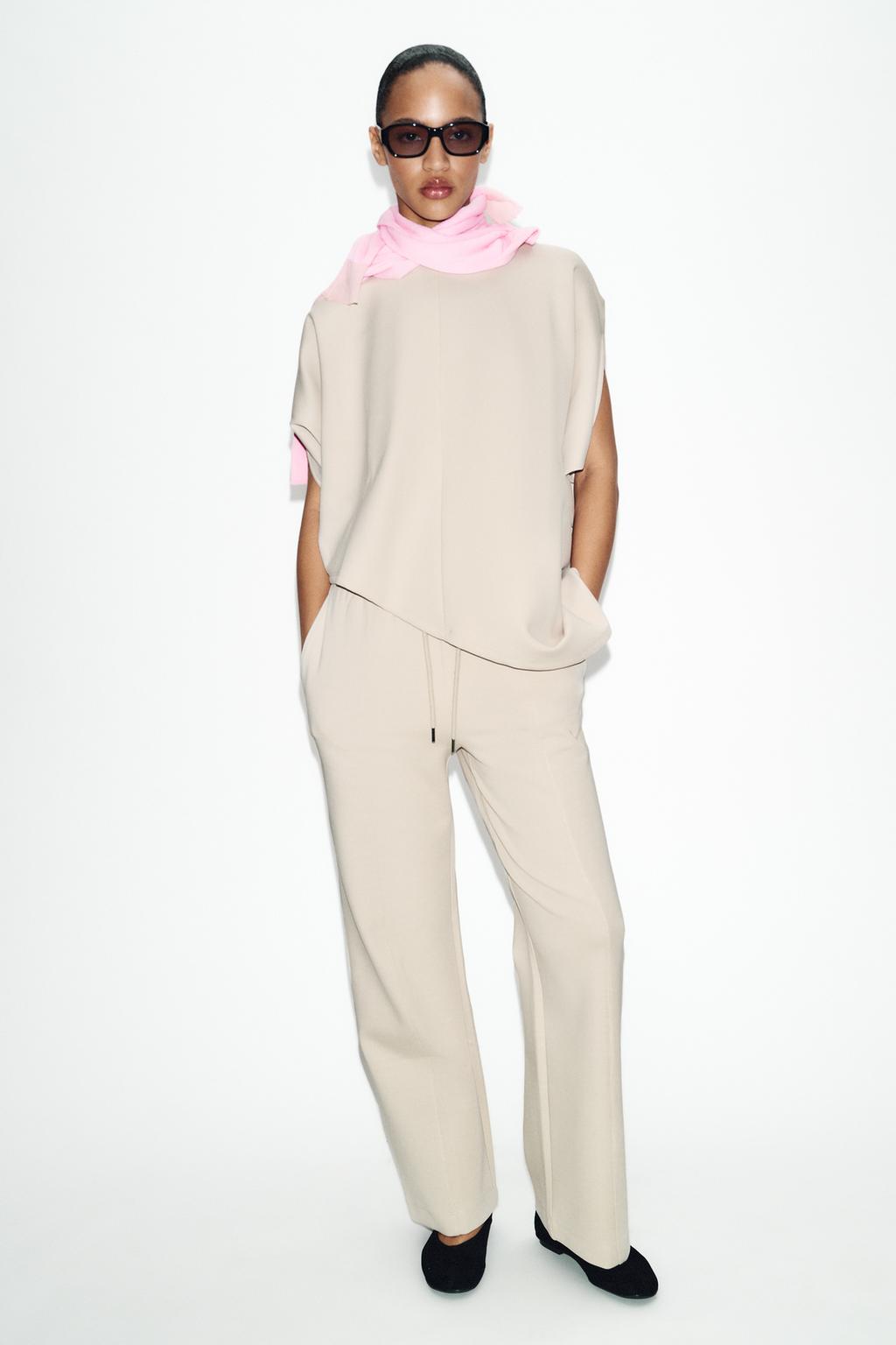 ПРЯМЫЕ БРЮКИ ИЗ ИНТЕРЛОКА