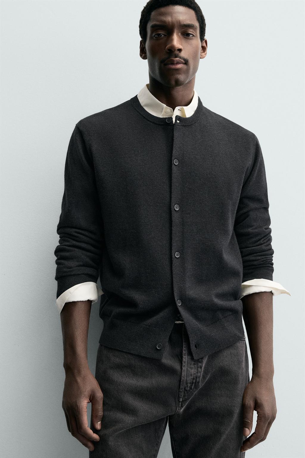 КАРДИГАН ИЗ СМЕСОВОЙ ШЕРСТИ