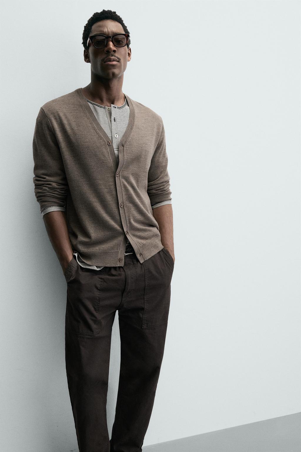 КАРДИГАН ИЗ 100% ШЕРСТИ