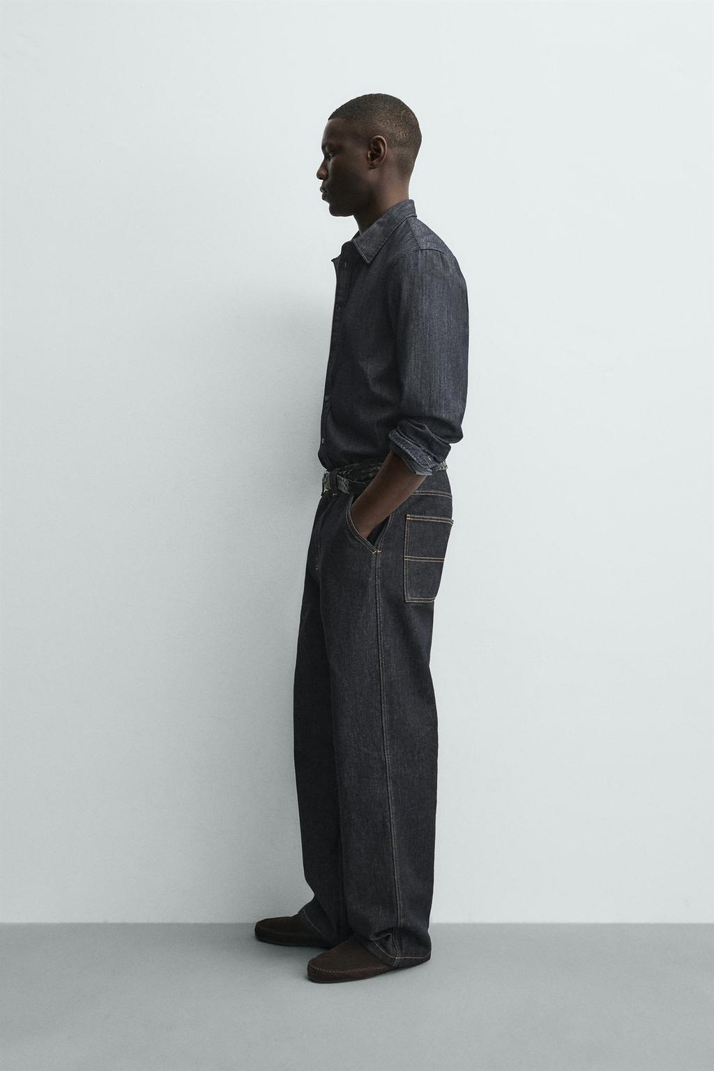 ДЖИНСЫ ЧИНОС С ВЫШИВКОЙ В ВИДЕ СЕРДЕЦ