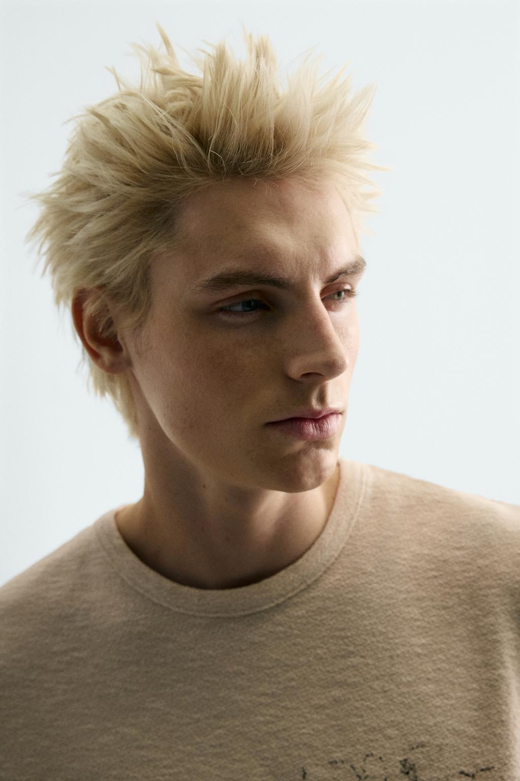 Трикотажная майка с контрастным принтом