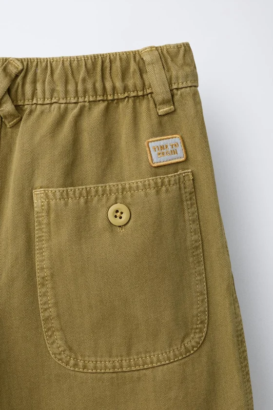 БРЮКИ BAGGY В ЕЛОЧКУ