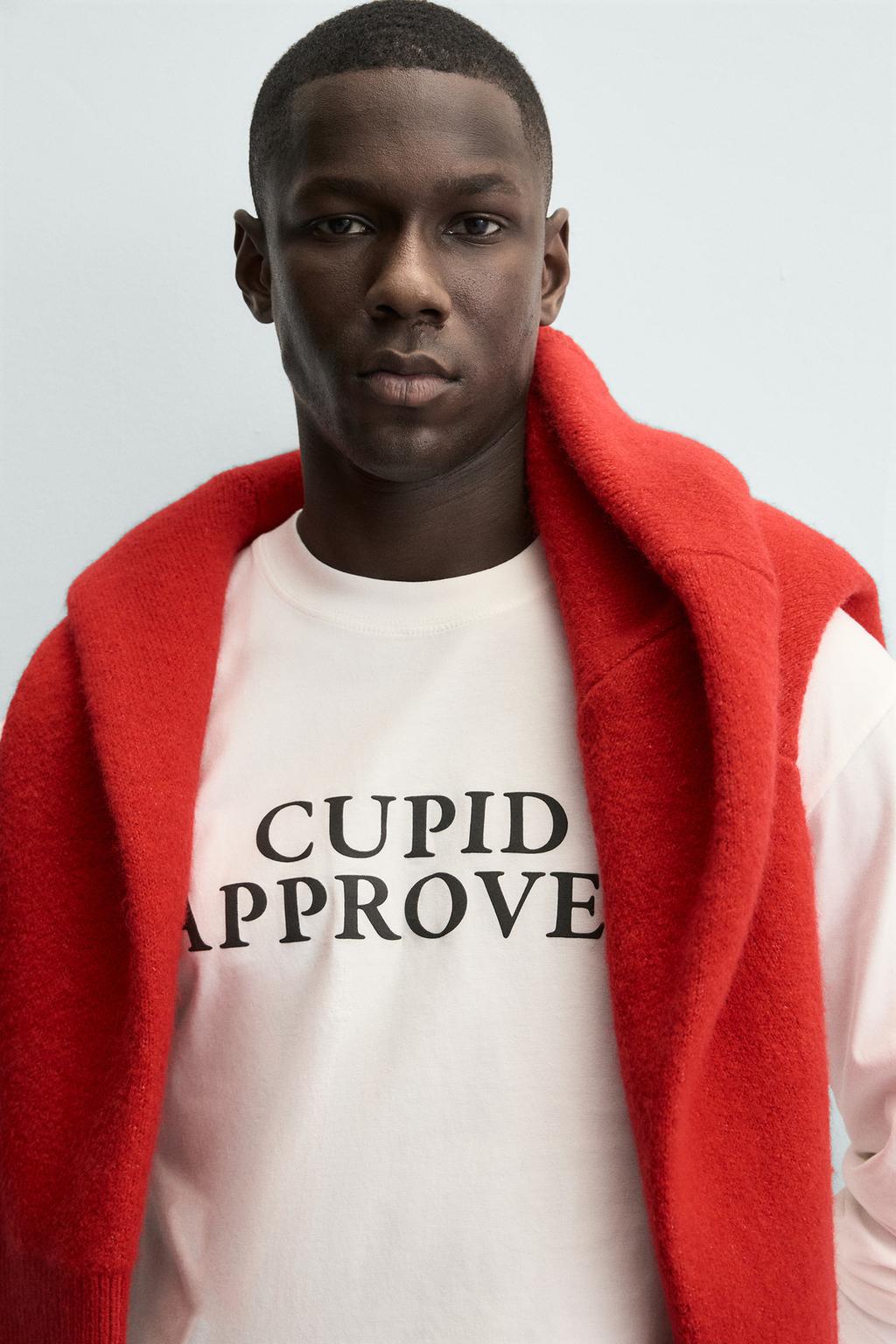 ФУТБОЛКА С НАДПИСЬЮ «КУПИДОН»