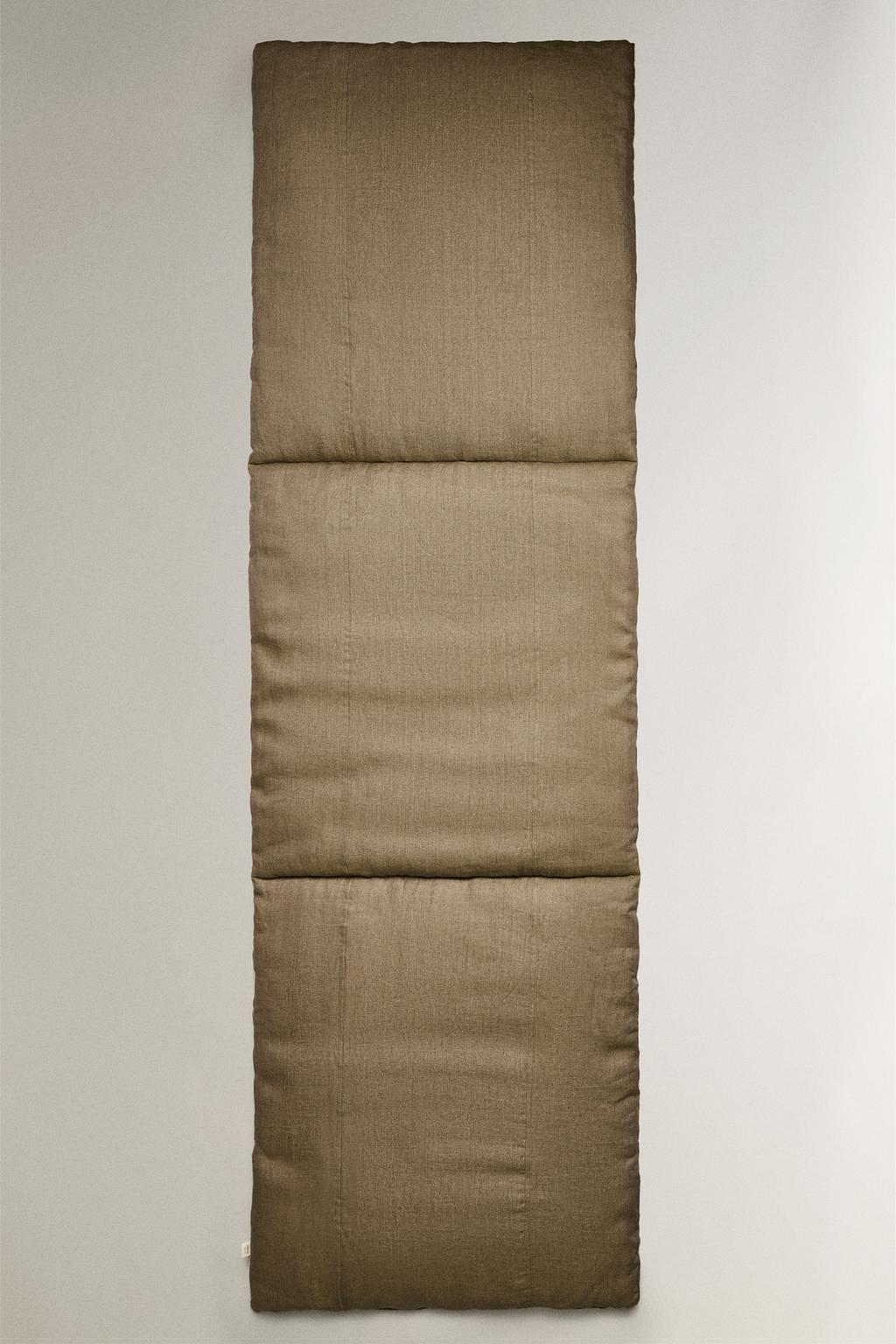 Льняной топпер