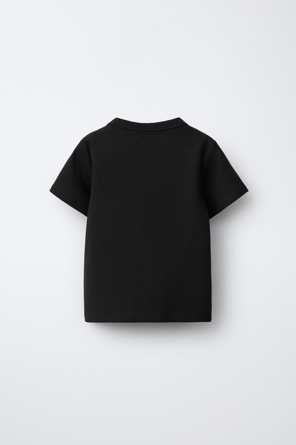 ОДНОТОННАЯ ФУТБОЛКА ИЗ ИНТЕРЛОКА