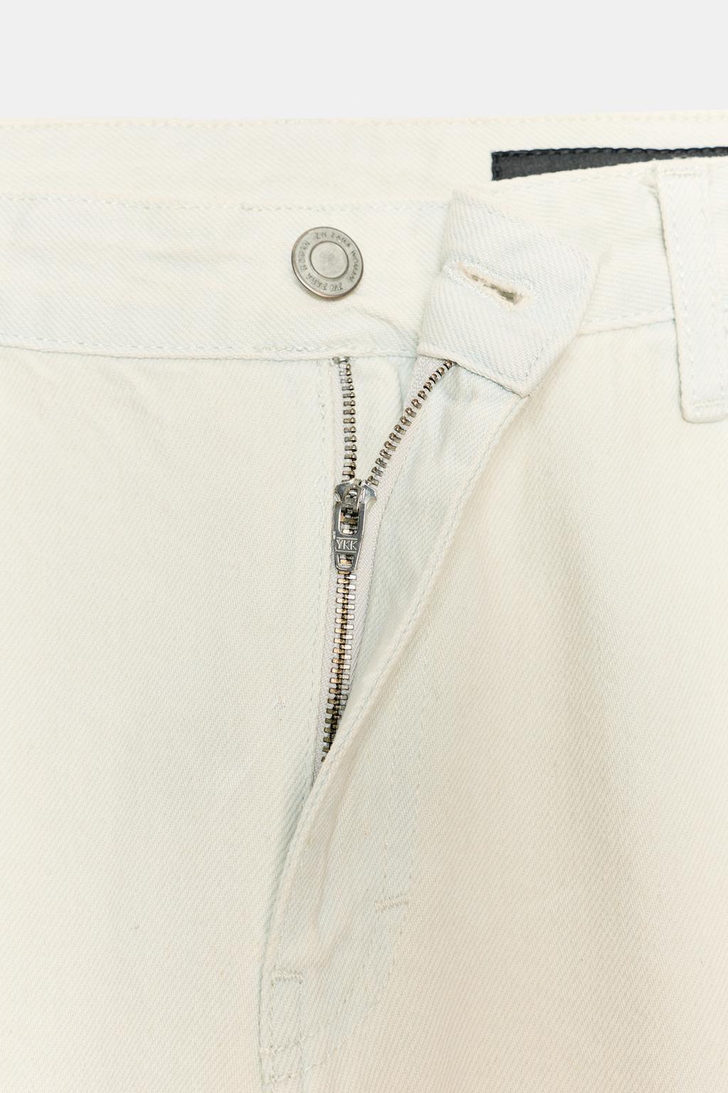 ДЖИНСЫ ZW COLLECTION СО СРЕДНЕЙ ПОСАДКОЙ И ХЛЯСТИКОМ