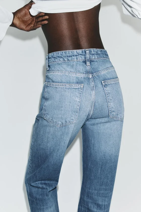 ДЖИНСЫ TRF WIDE LEG С ВЫСОКОЙ ПОСАДКОЙ