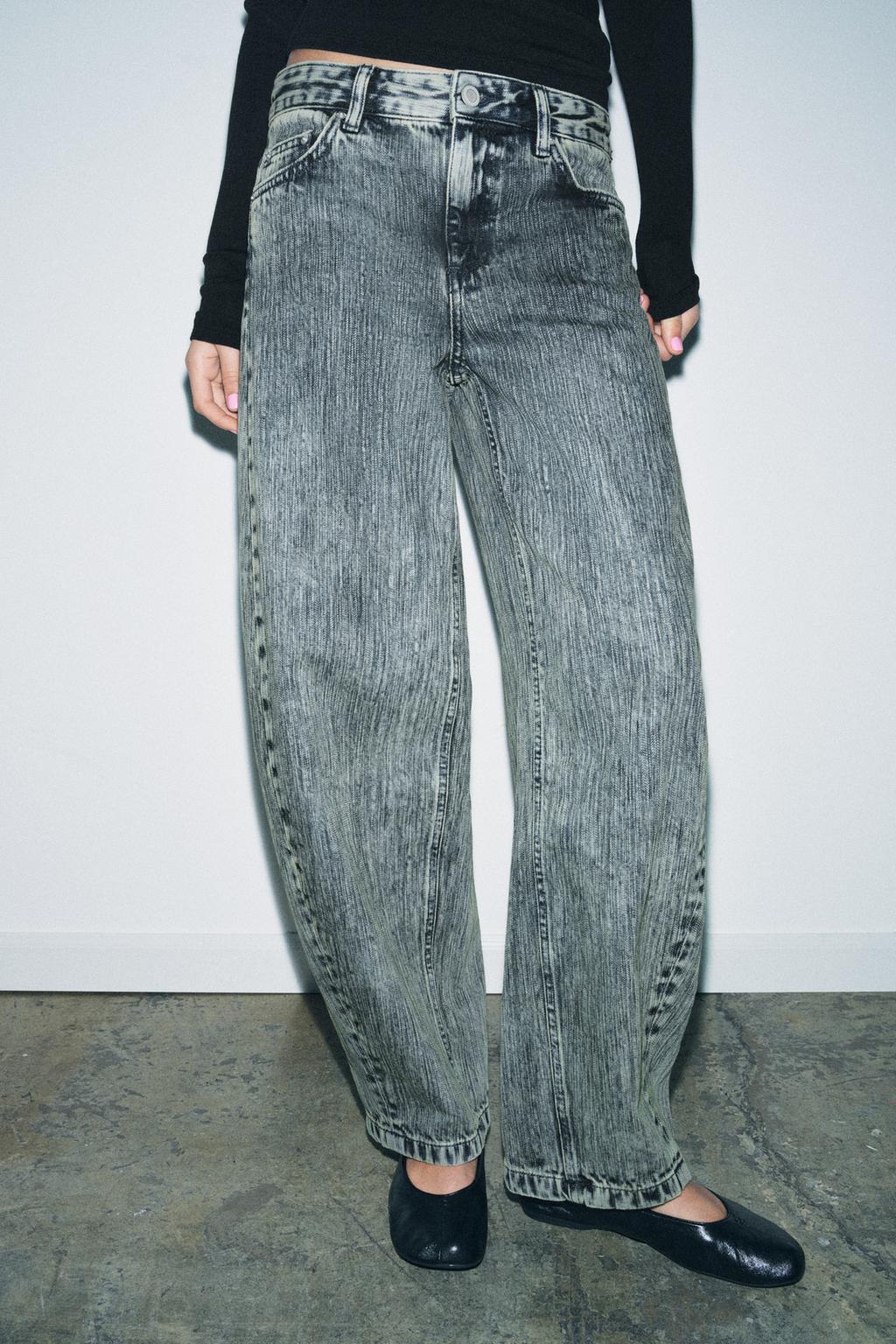 ДЖИНСЫ ZW COLLECTION RELAXED BALLOON СО СРЕДНЕЙ ПОСАДКОЙ