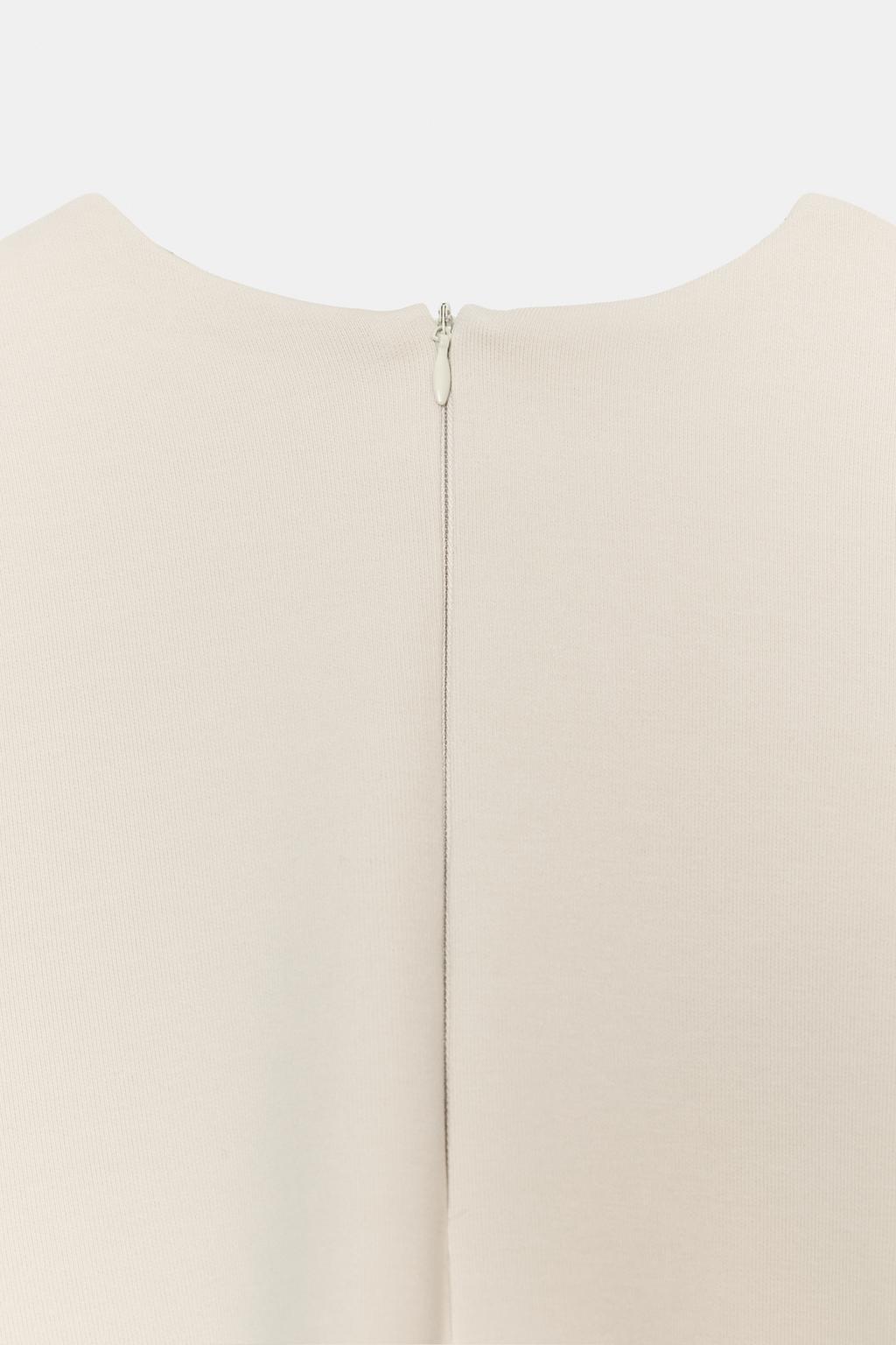 НАКИДКА АСИММЕТРИЧНОГО КРОЯ ИЗ ИНТЕРЛОКА