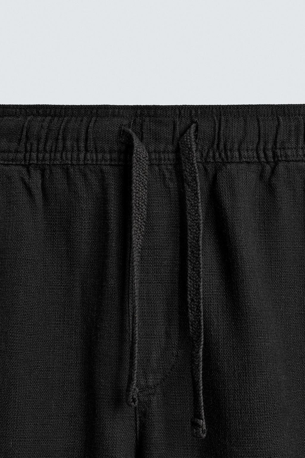 Текстурированные брюки свободного кроя