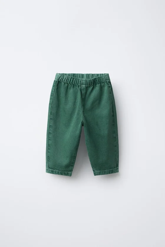 БРЮКИ BAGGY ИЗ ТВИЛА