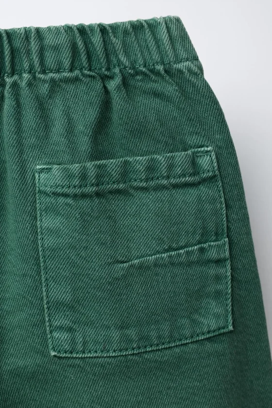БРЮКИ BAGGY ИЗ ТВИЛА