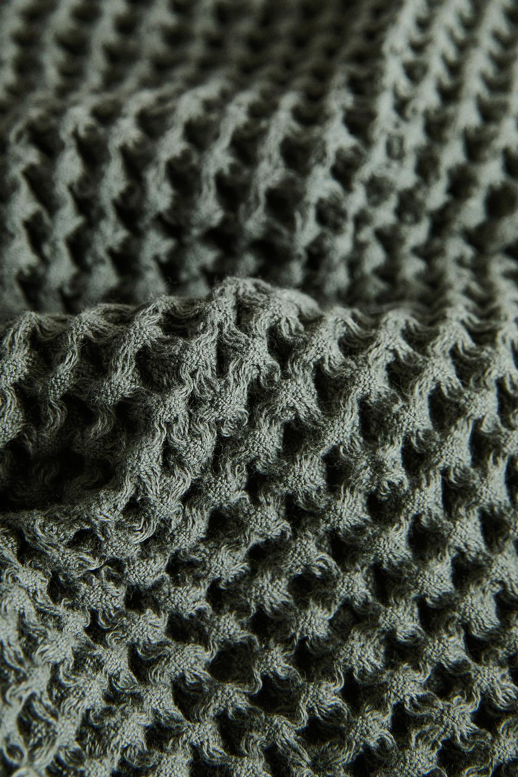 Набор из 3 полотенец для рук из хлопка с вафельным плетением