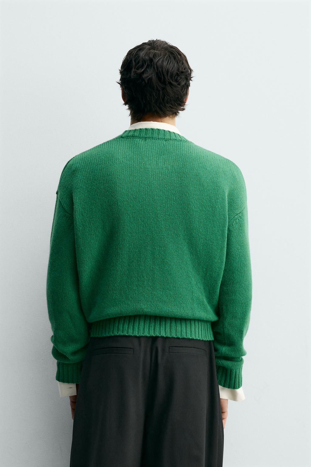 СВИТЕР ИЗ 100% ШЕРСТИ