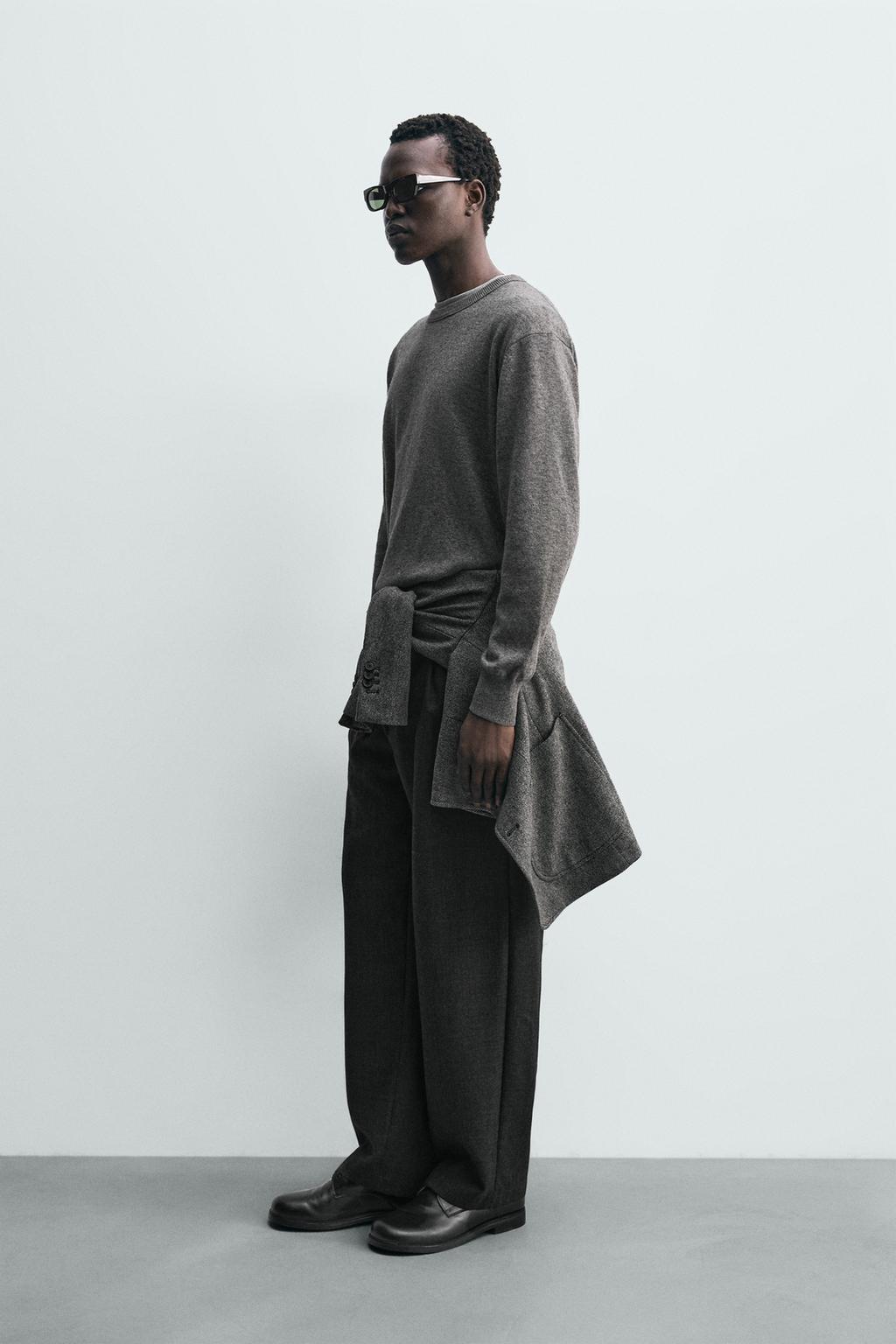 СВИТЕР ИЗ СМЕСОВОЙ ШЕРСТИ