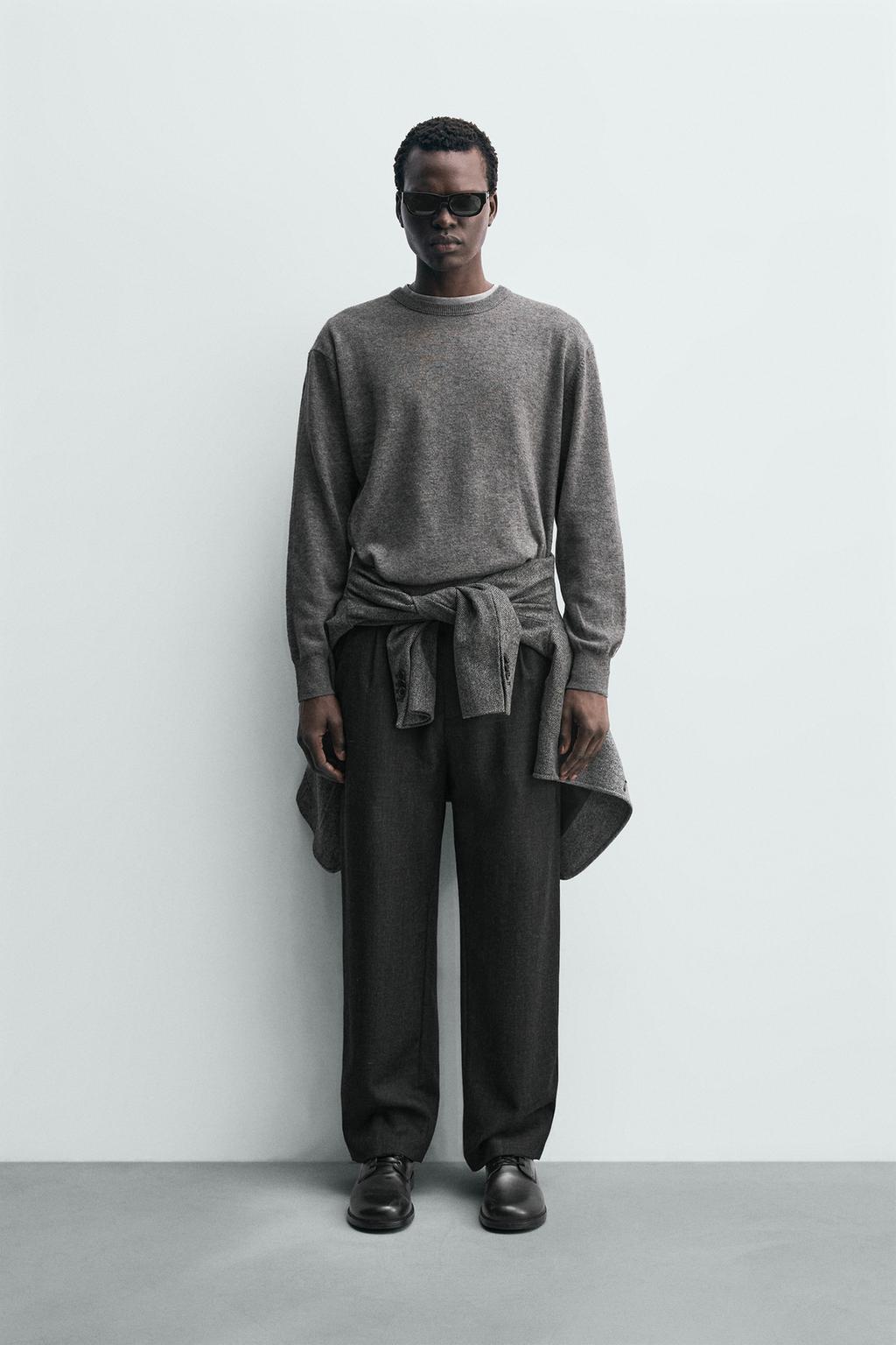 СВИТЕР ИЗ СМЕСОВОЙ ШЕРСТИ