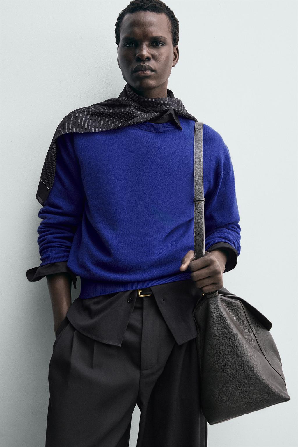 СВИТЕР ИЗ СМЕСОВОЙ ШЕРСТИ