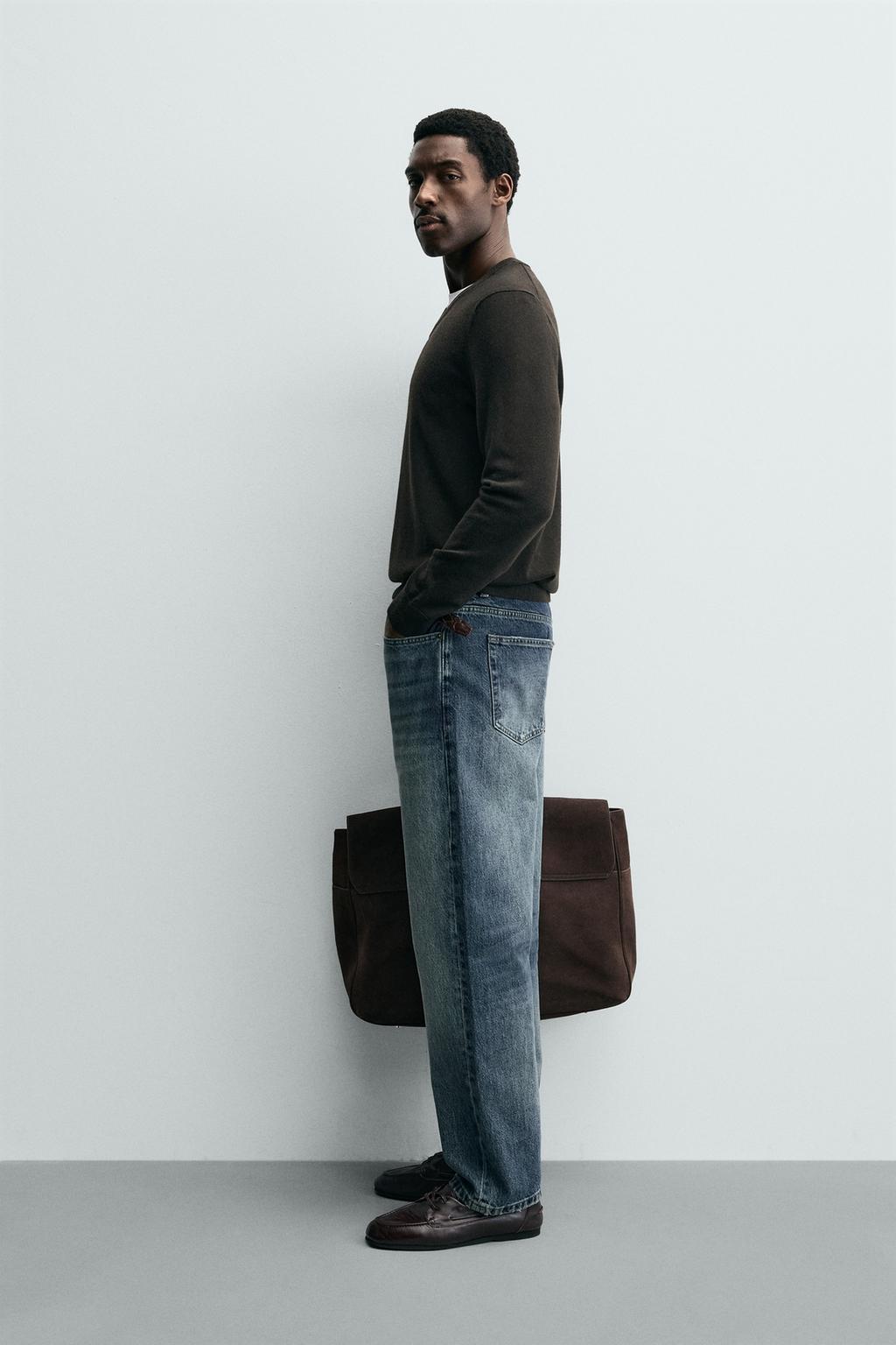 СВИТЕР ИЗ 100% ШЕРСТИ С V-ОБРАЗНЫМ ВЫРЕЗОМ