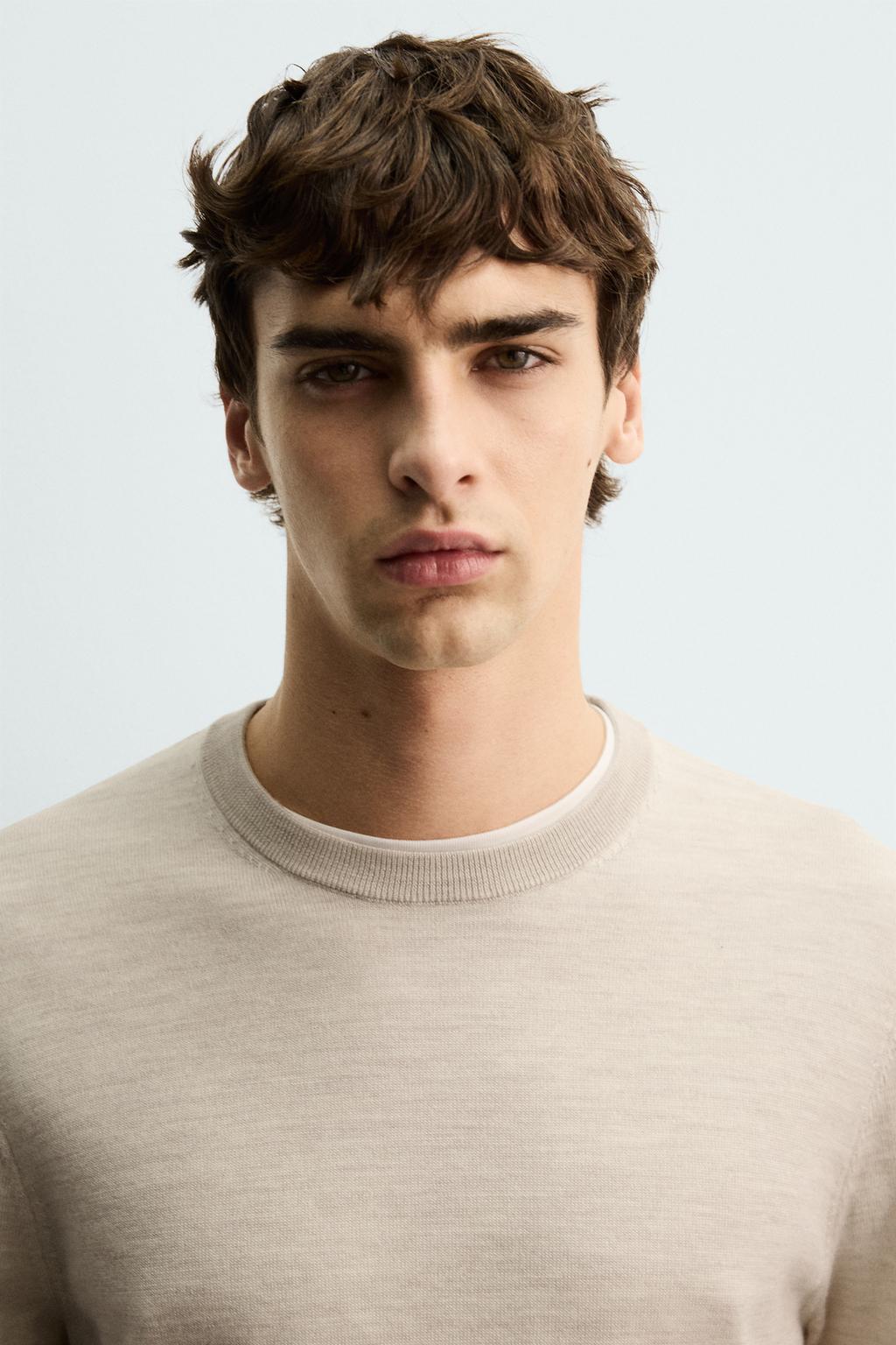 ШЕРСТЯНОЙ СВИТЕР КЛАССИЧЕСКОГО КРОЯ