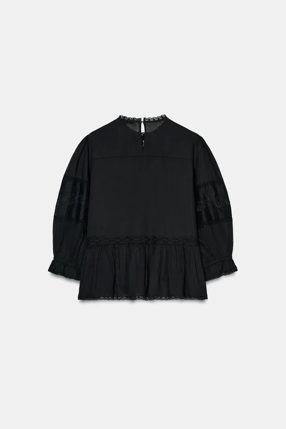 РУБАШКА С ВЫШИВКОЙ ZW COLLECTION