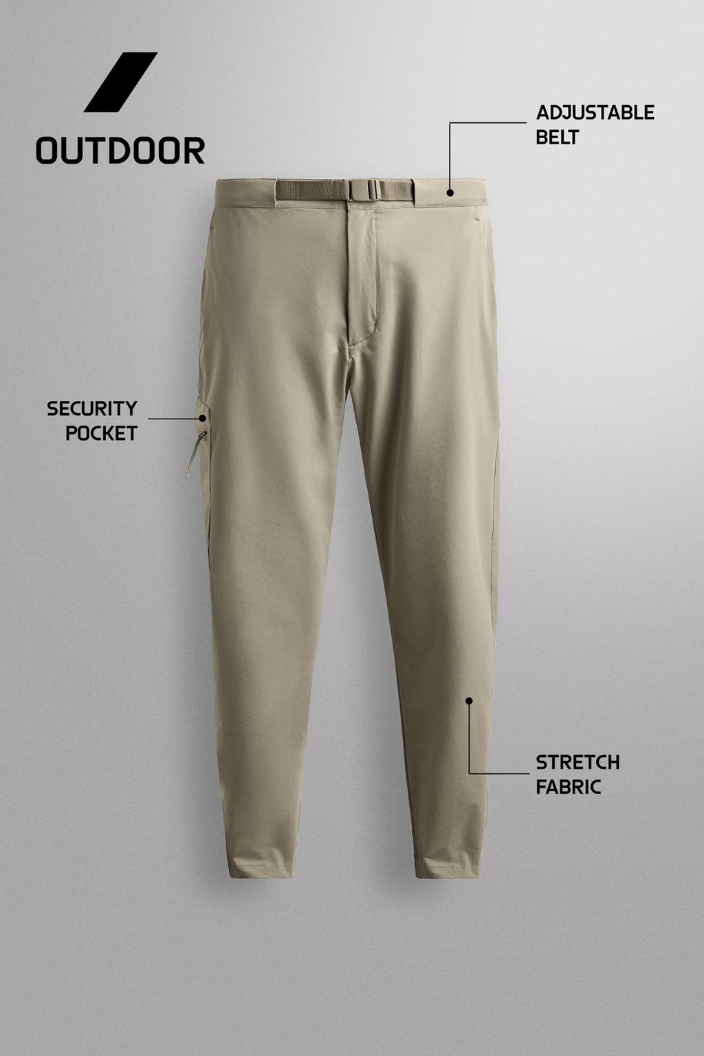 ТЕХНИЧЕСКИЕ БРЮКИ КАРГО ДЛЯ ТРЕККИНГА