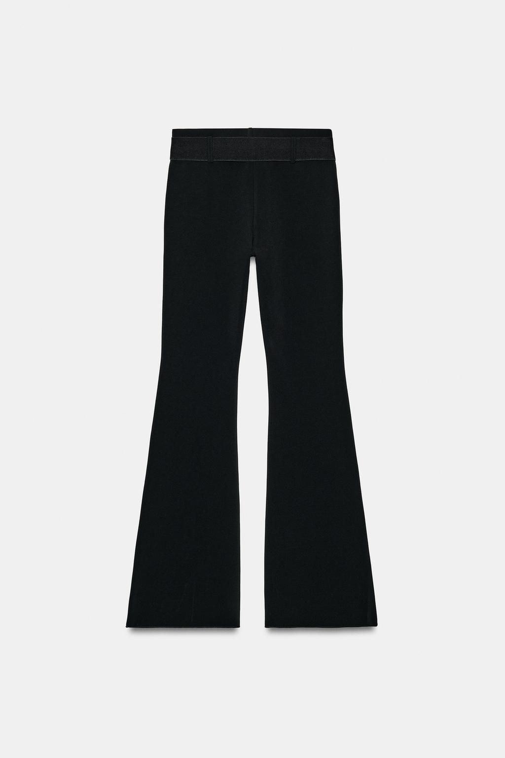 ЭЛАСТИЧНЫЕ БРЮКИ С ПОЯСОМ В ВИДЕ СЕРДЦА