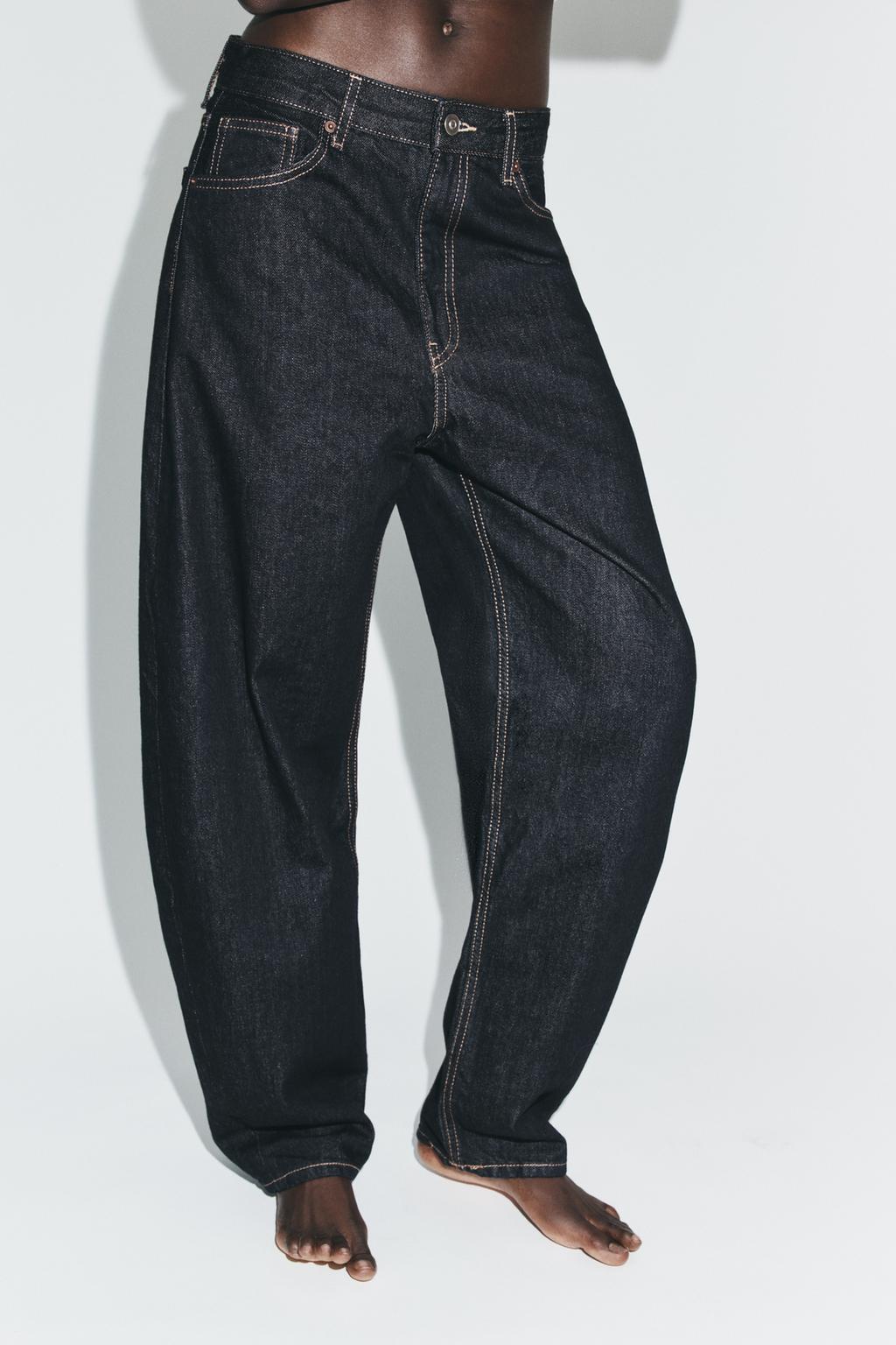 ДЖИНСЫ TRF BARREL С ВЫСОКОЙ ПОСАДКОЙ