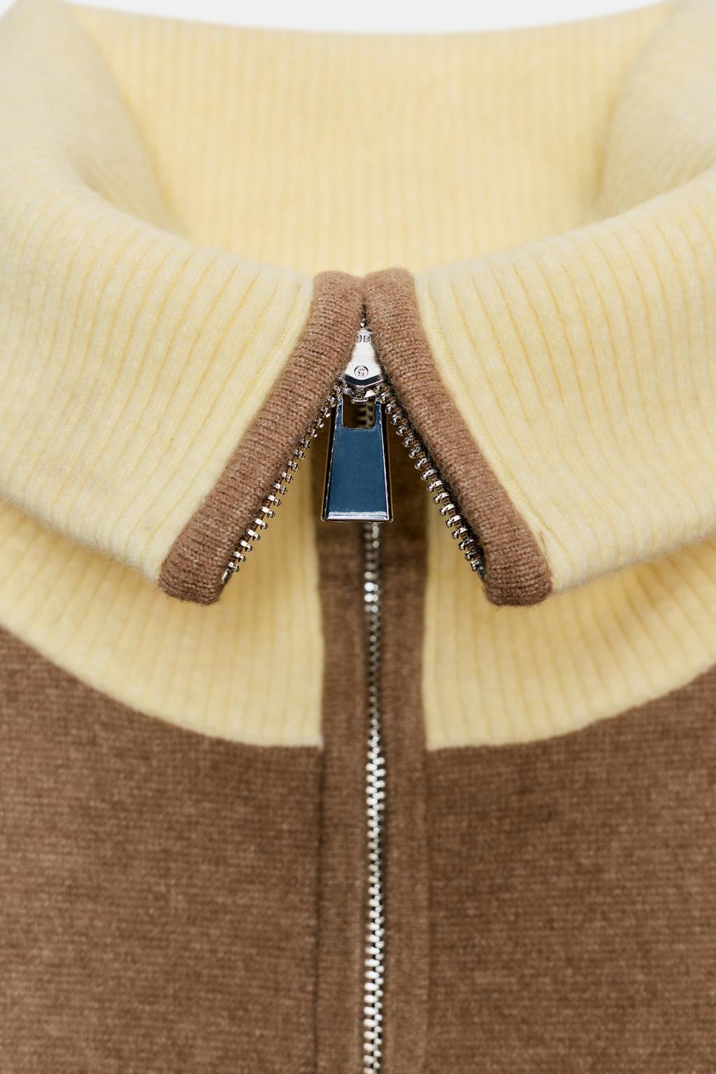 КАРДИГАН С ЗАСТЕЖКОЙ-МОЛНИЕЙ