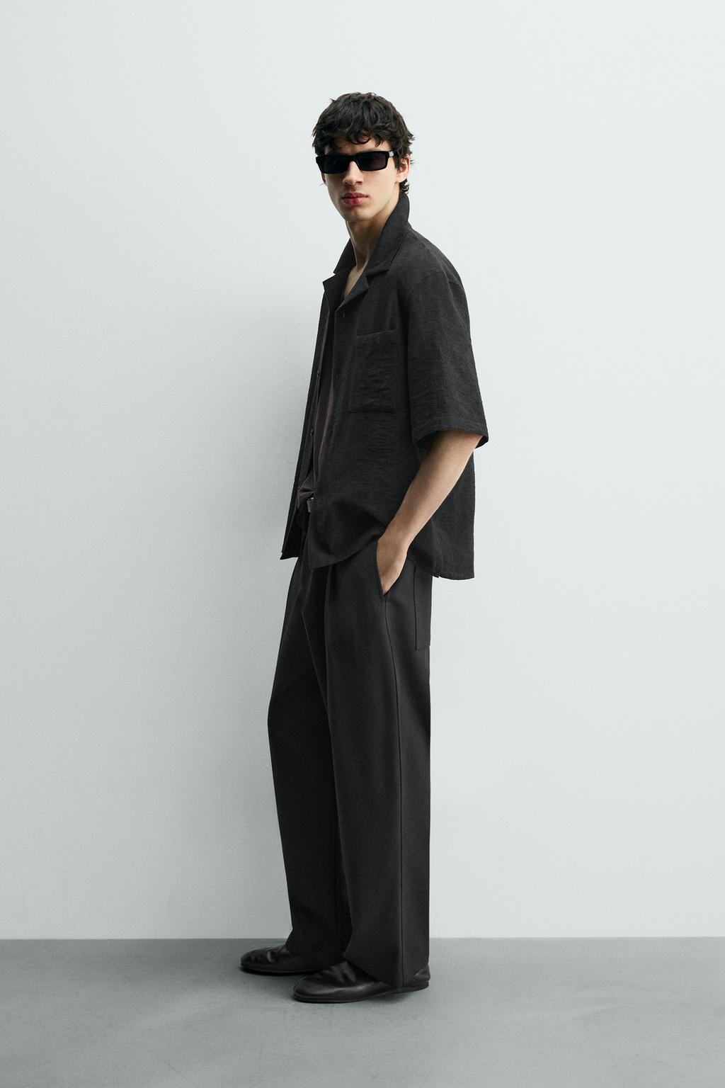 РУБАШКА СВОБОДНОГО КРОЯ JACQUARD