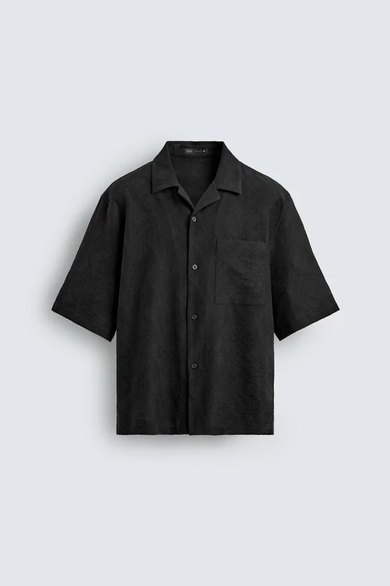 РУБАШКА СВОБОДНОГО КРОЯ JACQUARD