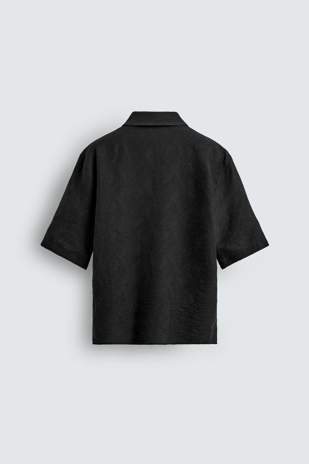 РУБАШКА СВОБОДНОГО КРОЯ JACQUARD