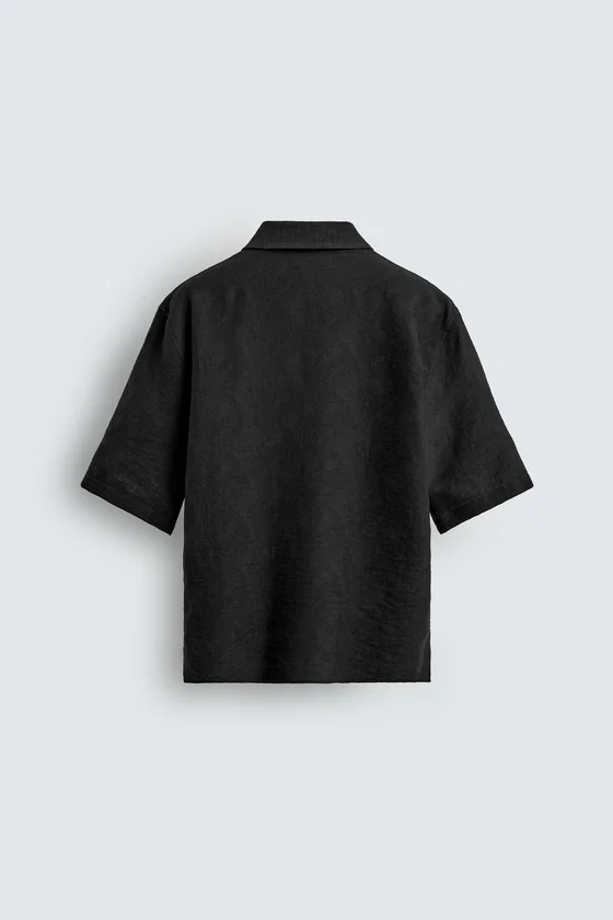 РУБАШКА СВОБОДНОГО КРОЯ JACQUARD