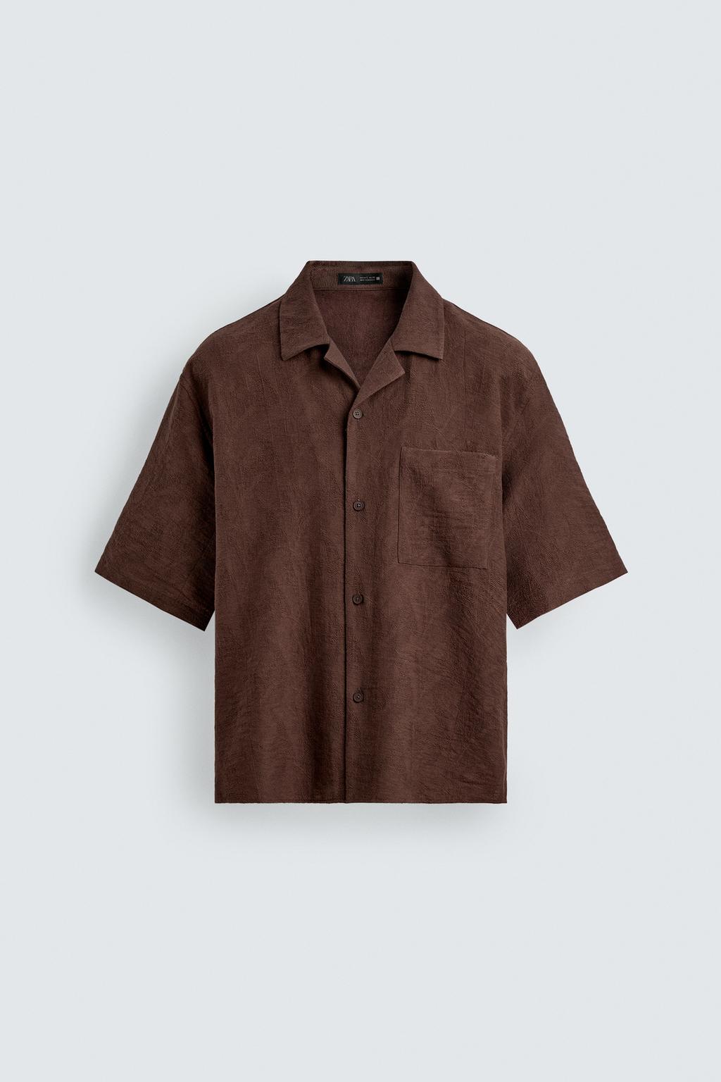 РУБАШКА RELAXED FIT JACQUARD