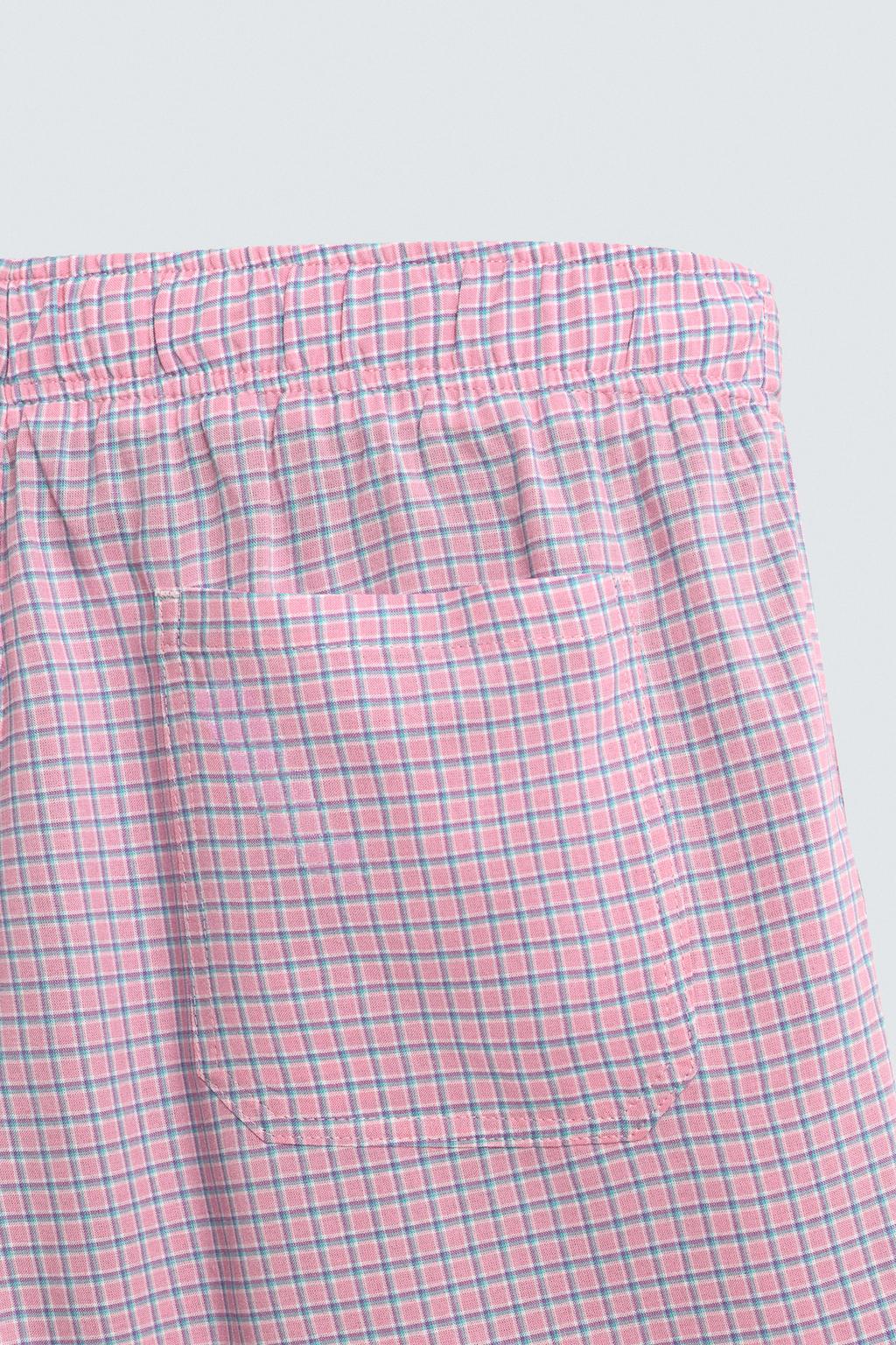 СВОБОДНЫЕ ШОРТЫ-БЕРМУДЫ В КЛЕТКУ - LIMITED EDITION