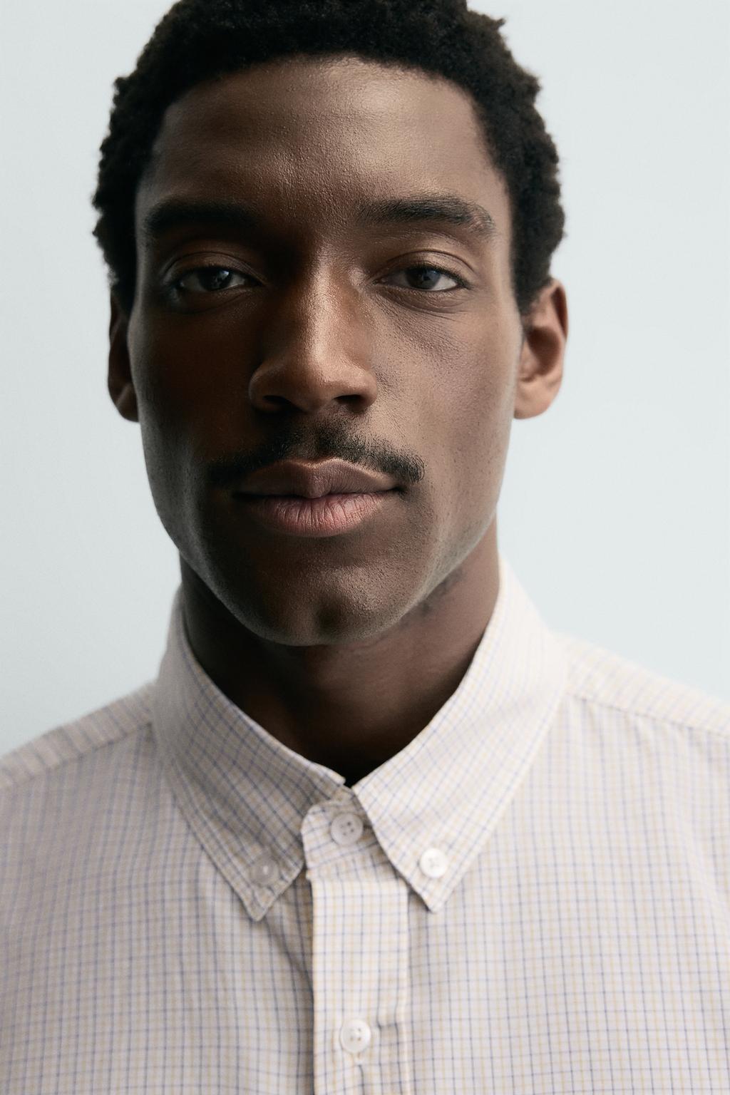 РУБАШКА В КЛЕТКУ С КАРМАНОМ