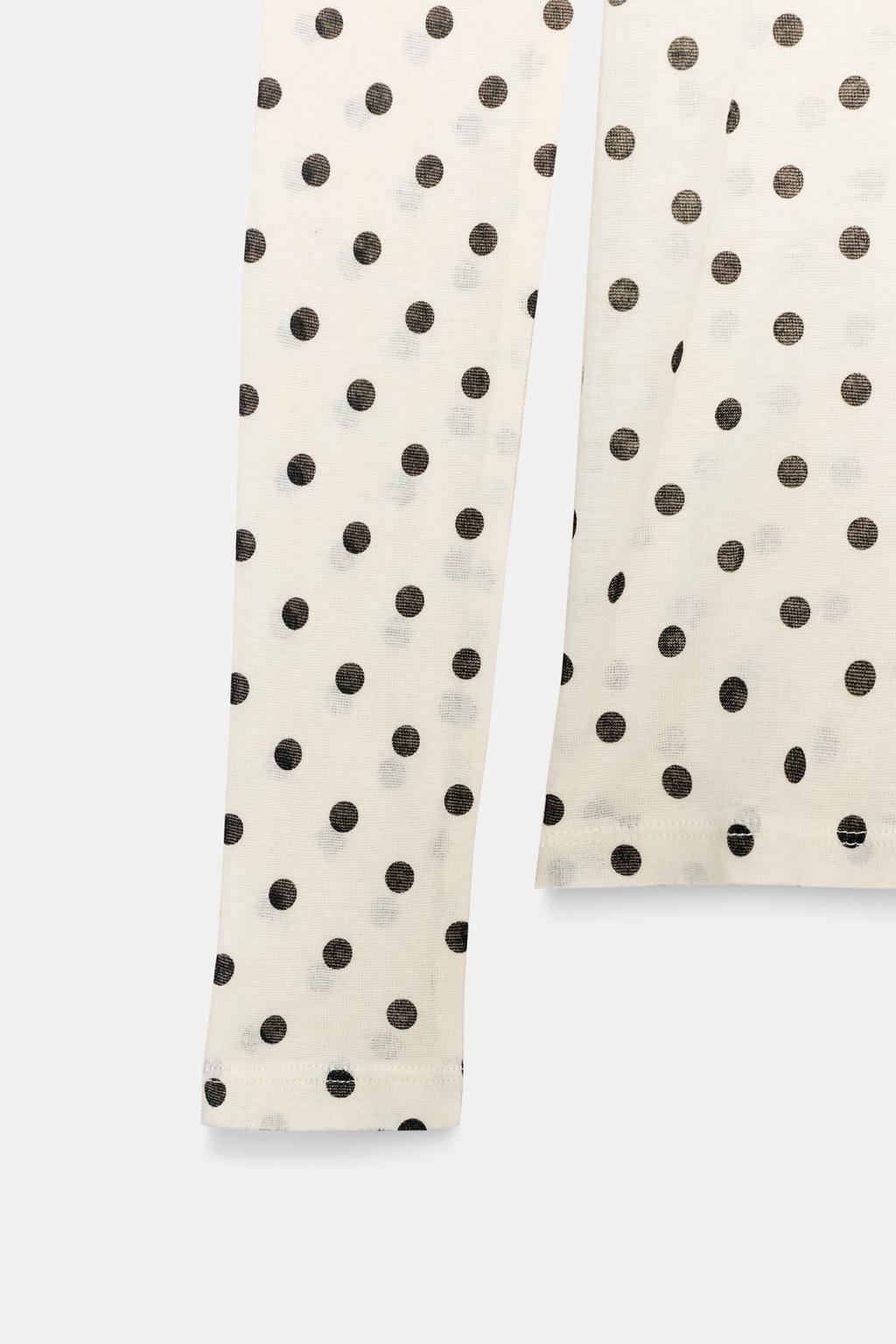 ФУТБОЛКА SUPIMA® В ГОРОШЕК