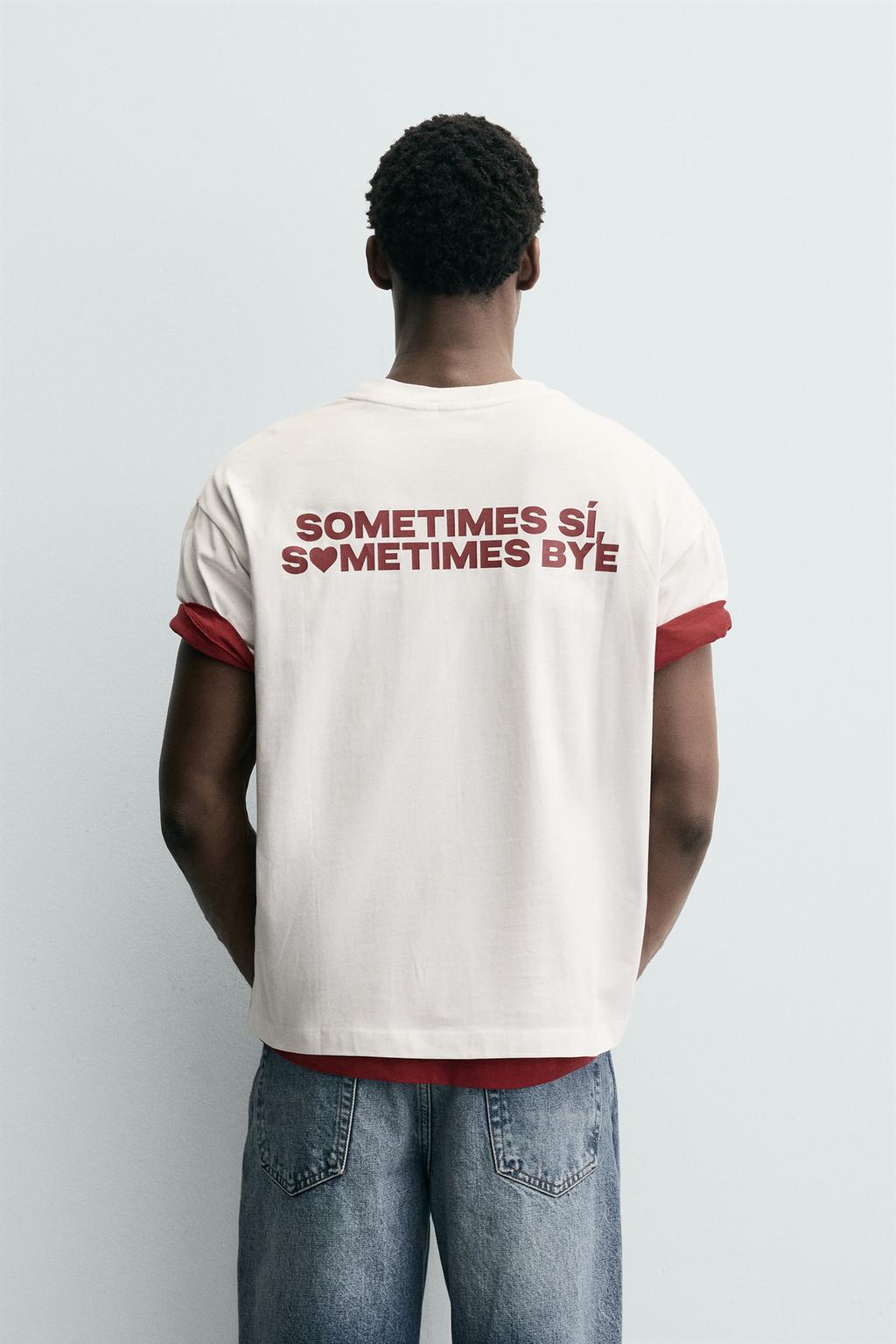 ФУТБОЛКА С КАРМАНОМ И НАДПИСЬЮ