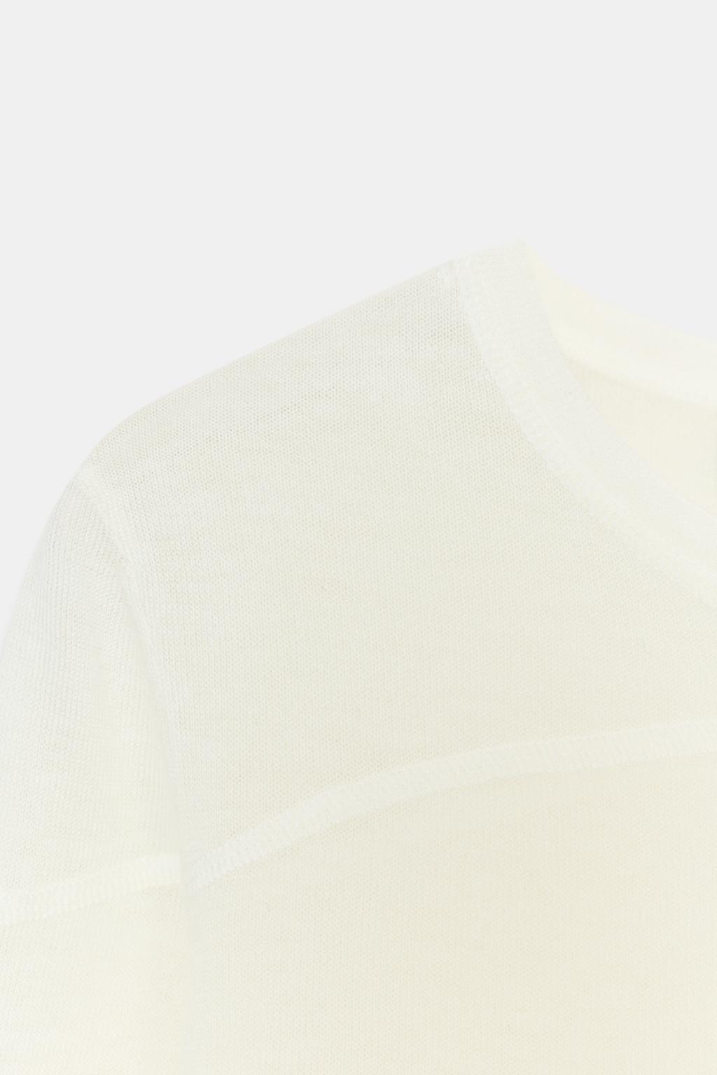 ТОНКИЙ СВИТЕР ИЗ СМЕСОВОЙ ШЕРСТИ