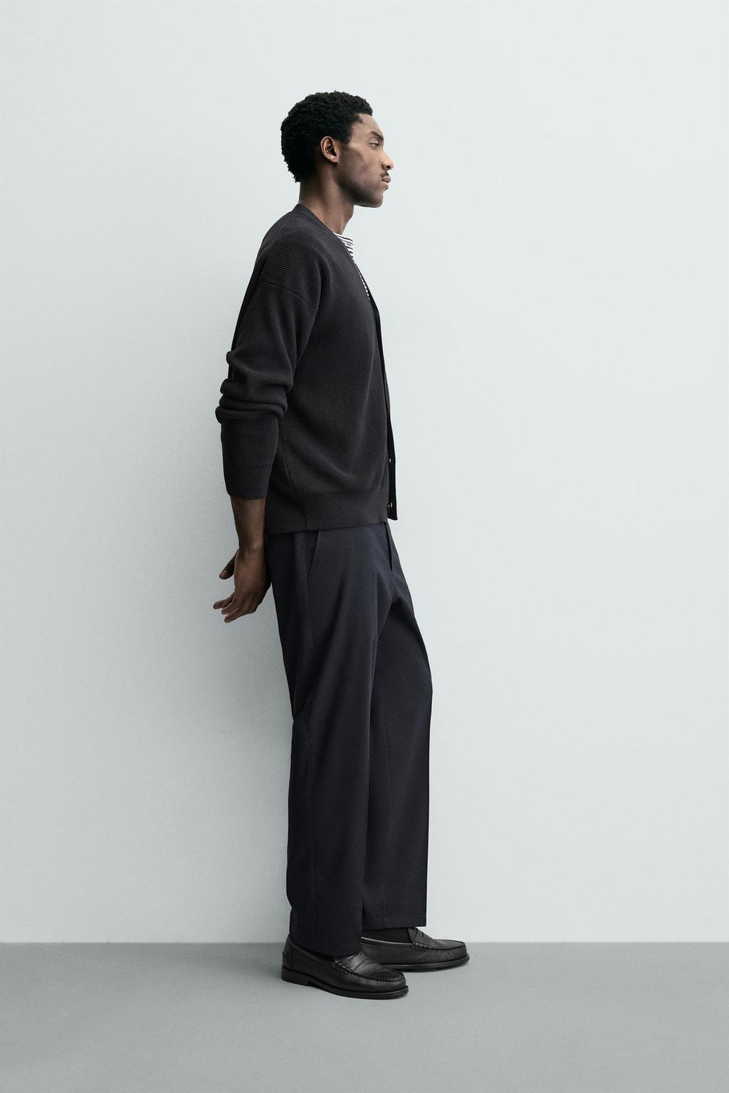 БРЮКИ REGULAR FIT ИЗ СМЕСОВОЙ ШЕРСТИ NON IRON