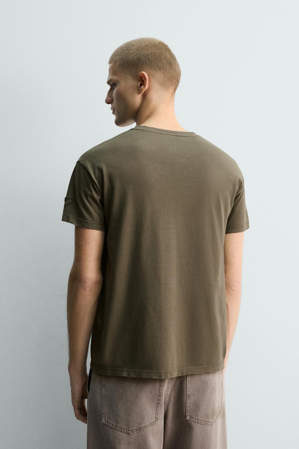 ФУТБОЛКА С ВЫШИТЫМ СЕРДЦЕМ