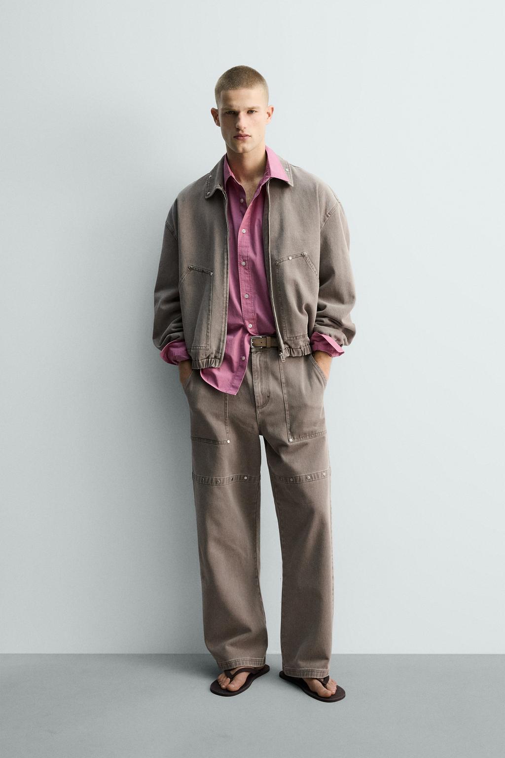 Куртка limited edition relaxed fit с заклепками