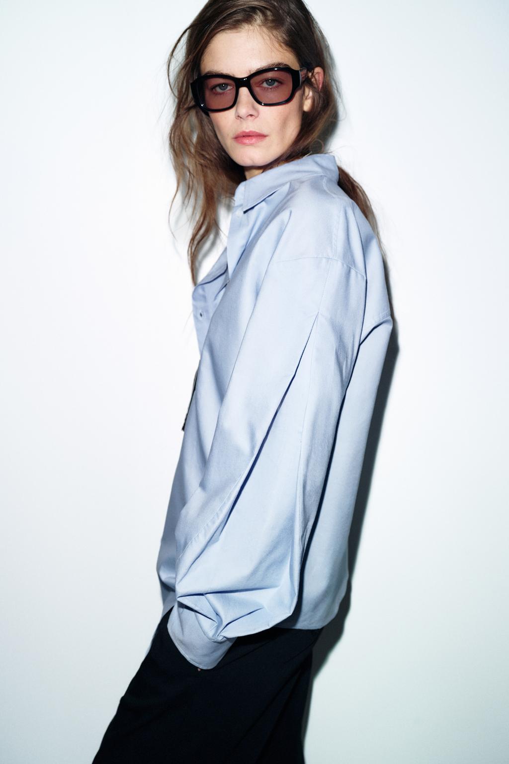 РУБАШКА ОКСФОРД АСИММЕТРИЧНАЯ