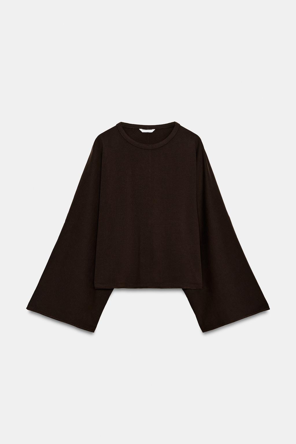 ФУТБОЛКА С РУКАВАМИ-КРЫЛЫШКАМИ