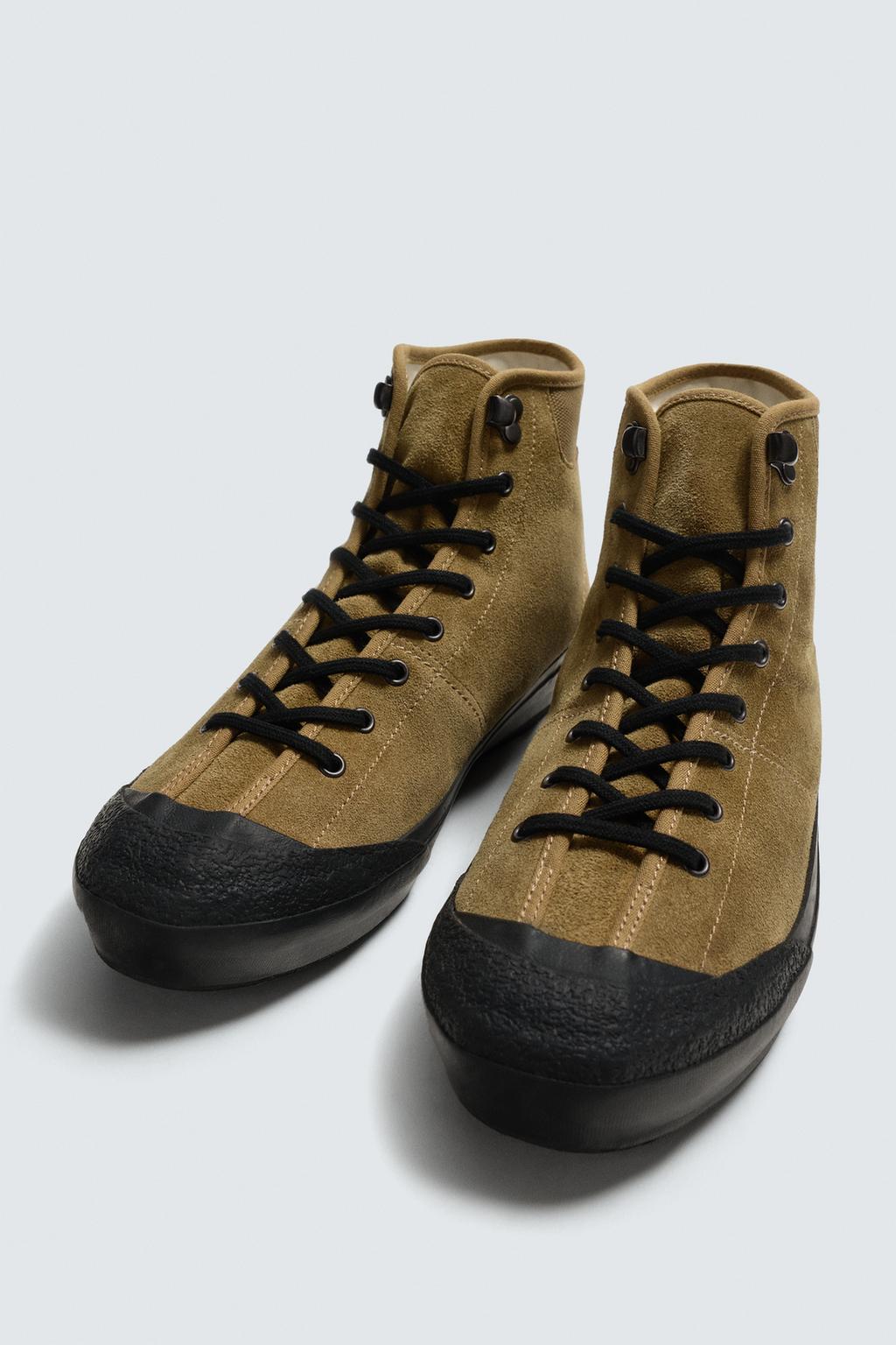 ВЫСОКИЕ КЕДЫ ИЗ КОЖИ — LIMITED EDITION