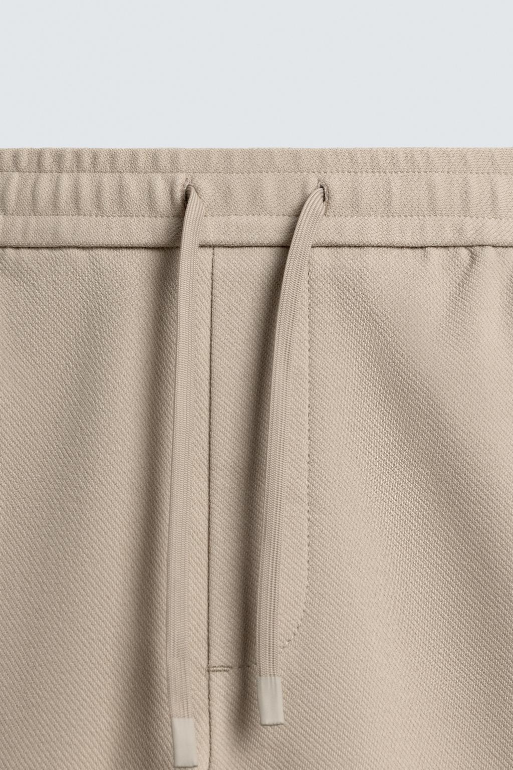 Бермуды из текстурированной ткани комфорт